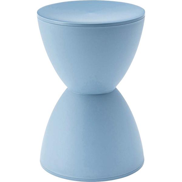 スツール PC-680BK PC-680GY PC-680SBL PC-680WH 軽量 丸椅子 円形 おしゃれ リビング 韓国インテリア モダン | 東谷 | 03