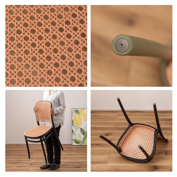 ラタン調チェア 東谷 チェア TOE-129 チェアー 椅子 ラタン調 グレイスチェア おしゃれ