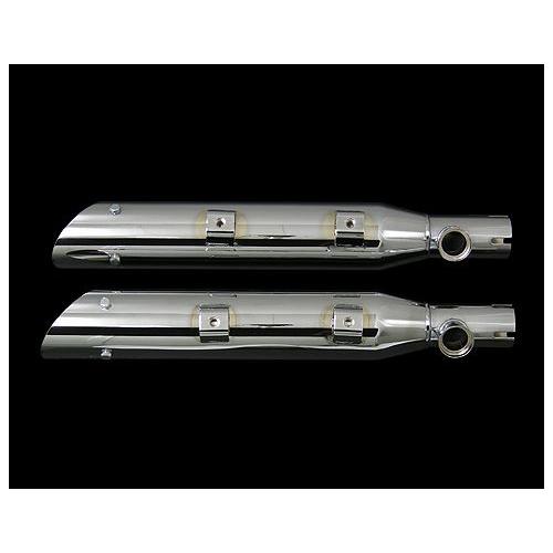 スポーツスター XL スラッシュカットマフラーエンド 04y- XL用 : MOTO