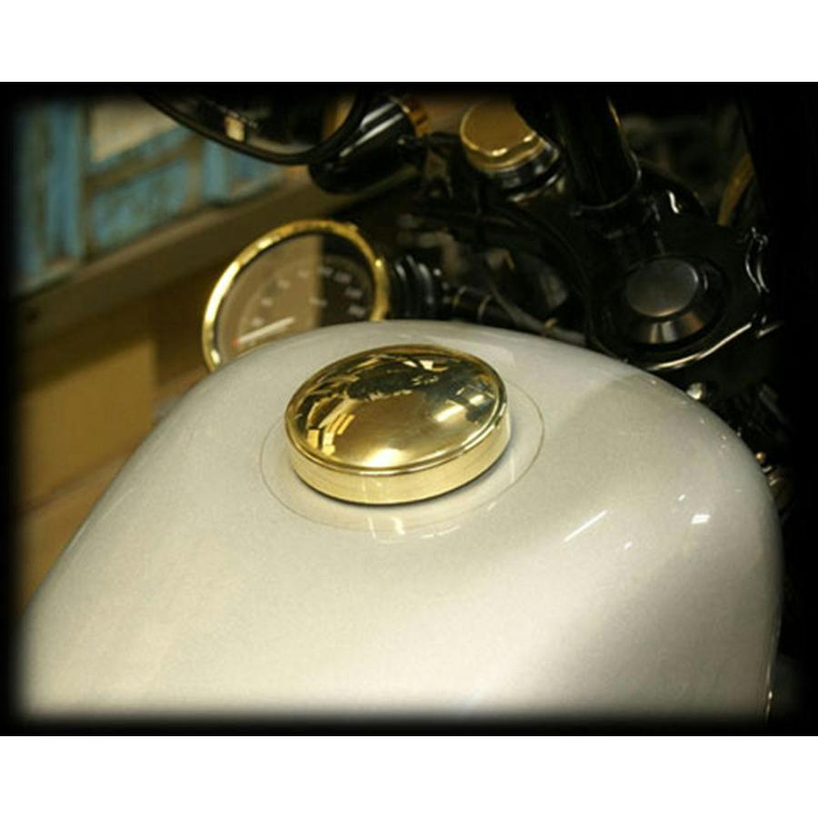 専用 とんみ様 キジマ ガソリンタンクキャップカバー ブラス : MOTO-RING - 通販
