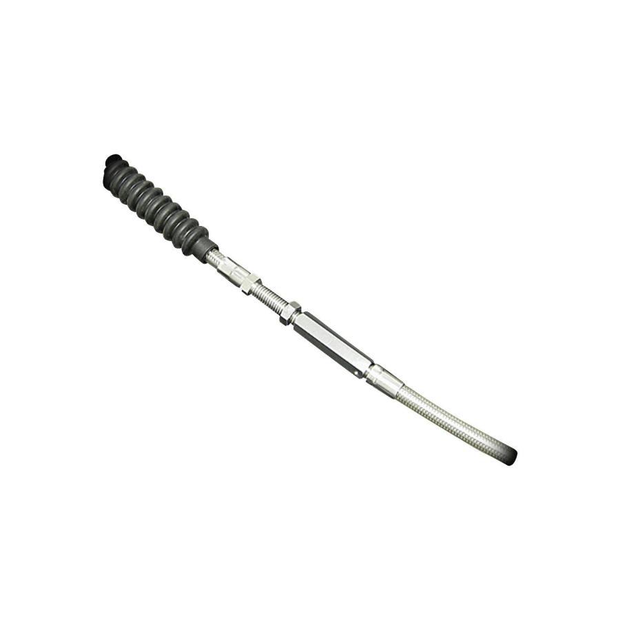 ソフテイル ダイナ ツーリング V-ROD 74in クラッチケーブル ステンメッシュ 5速 BT用 |  | 02