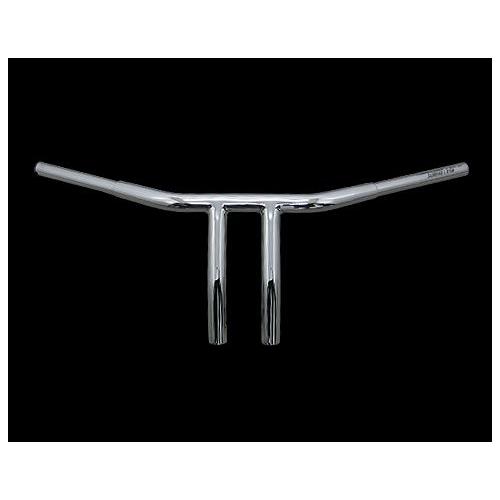 ファットドラッグライザーバーハンドル 8inプルバック クローム