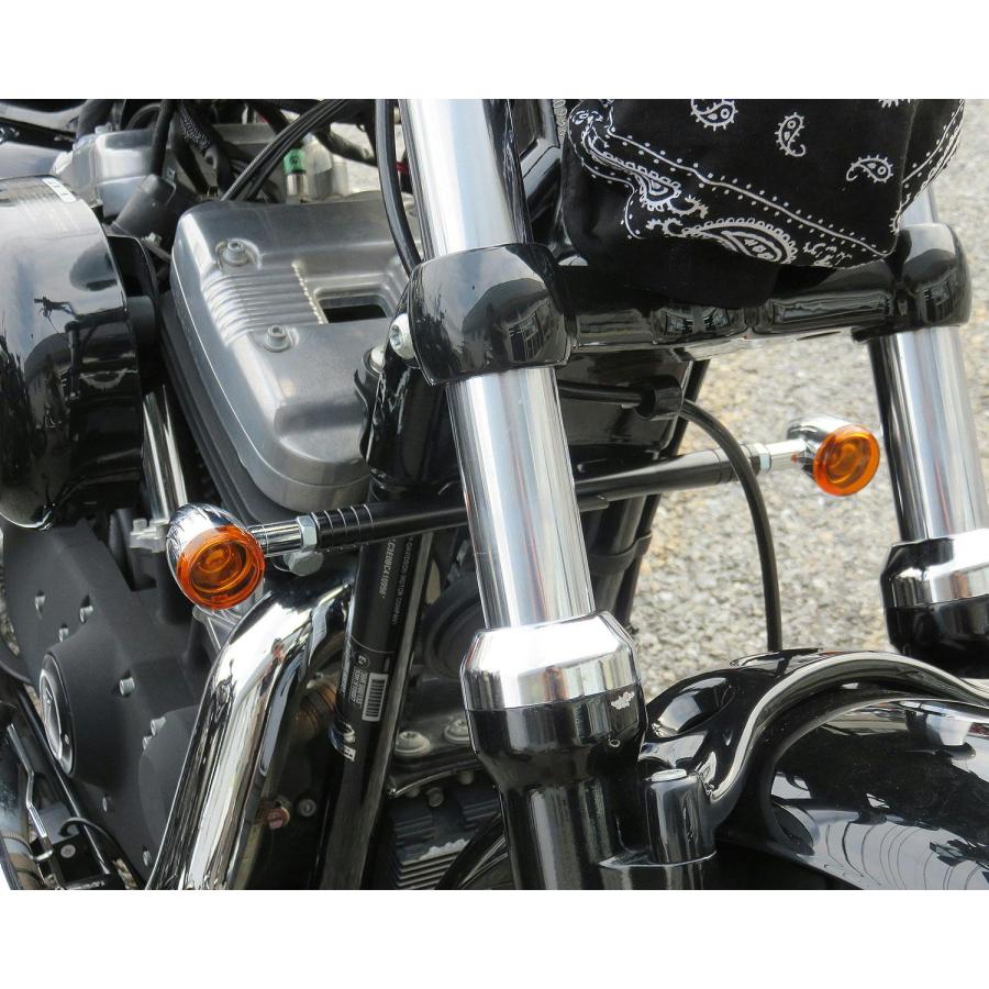 スポーツスター XL キジマ ウインカーステー ショートタイプ 96-13y