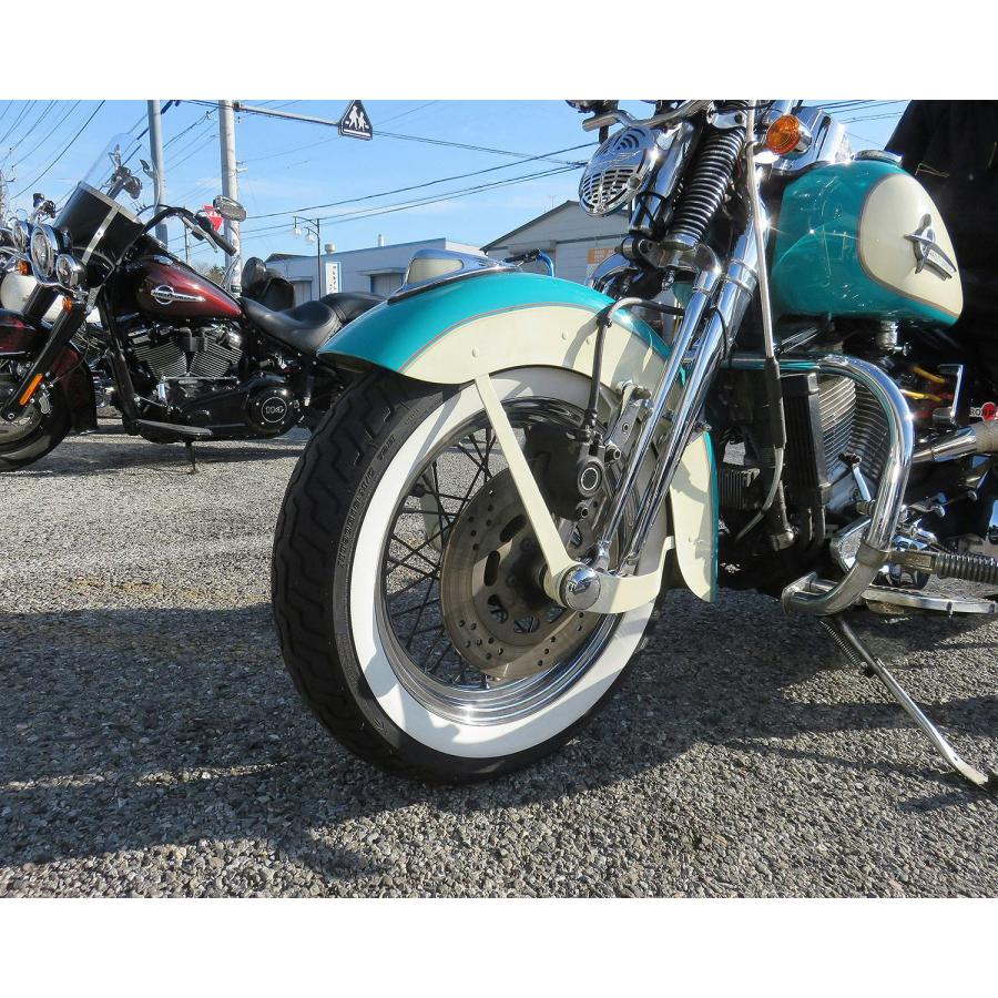 ダンロップ D402フロント MT90B16 72H ホワイトウォール : MOTO-RING