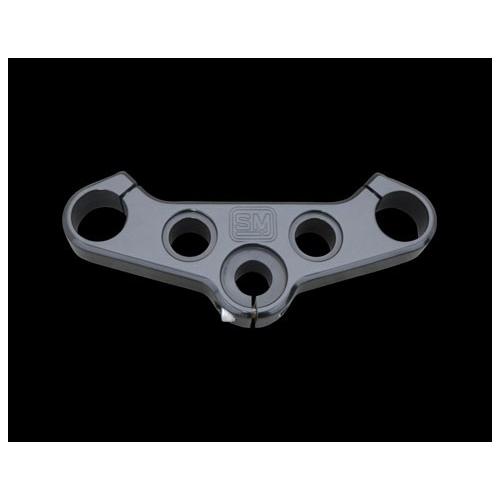 XL1200C 11-17 XL1200X 11-17 XL883L 11-17 スポーツスター スピードマーチャント 39mm トリプルツリー ブラック_1