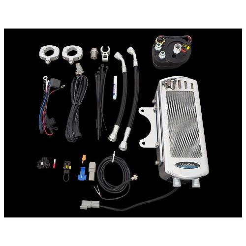 専用 Mサイズ ニセット サイドマウント オイルクーラーシステム 85-17y ソフテイル