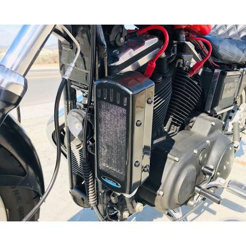 サイドマウント オイルクーラーシステム 86-03 スポーツスター クローム_1
