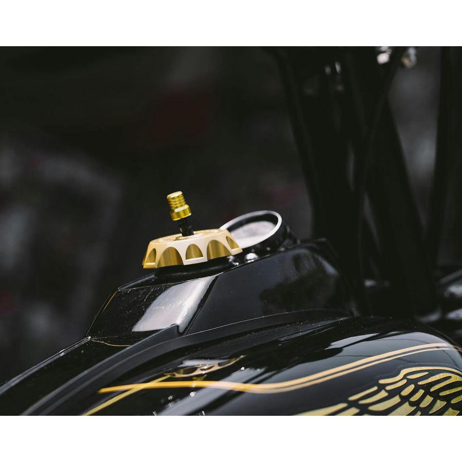 パワープラント P16 M8用 MXベントガスキャップセット GLD_3