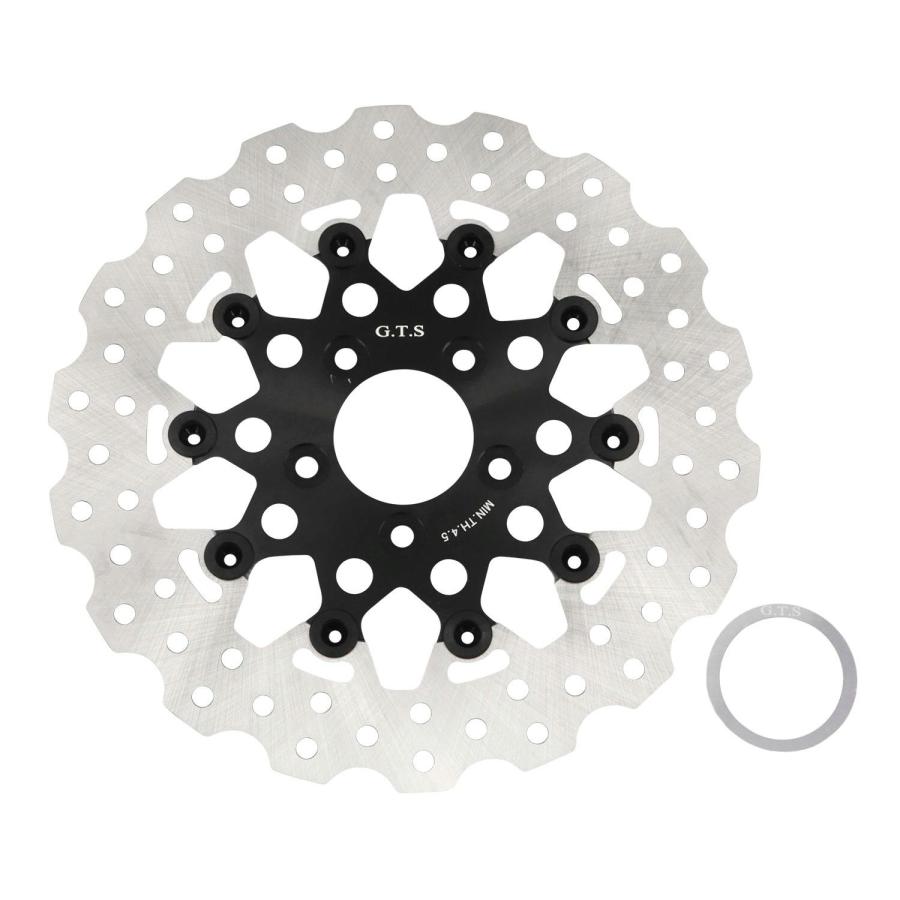 GTSフローティングローター ウェーブ11.5フロント メッシュブラック | 