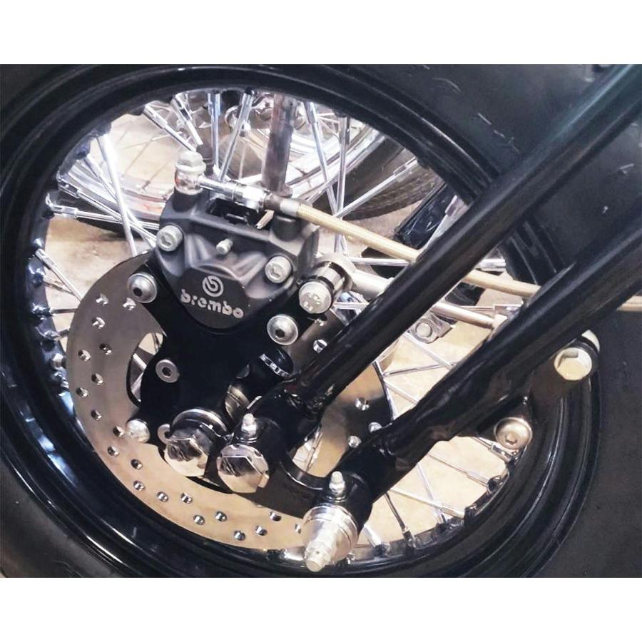 R&U ディスクブレーキキット 74スプリンガーフォーク用 : MOTO-RING