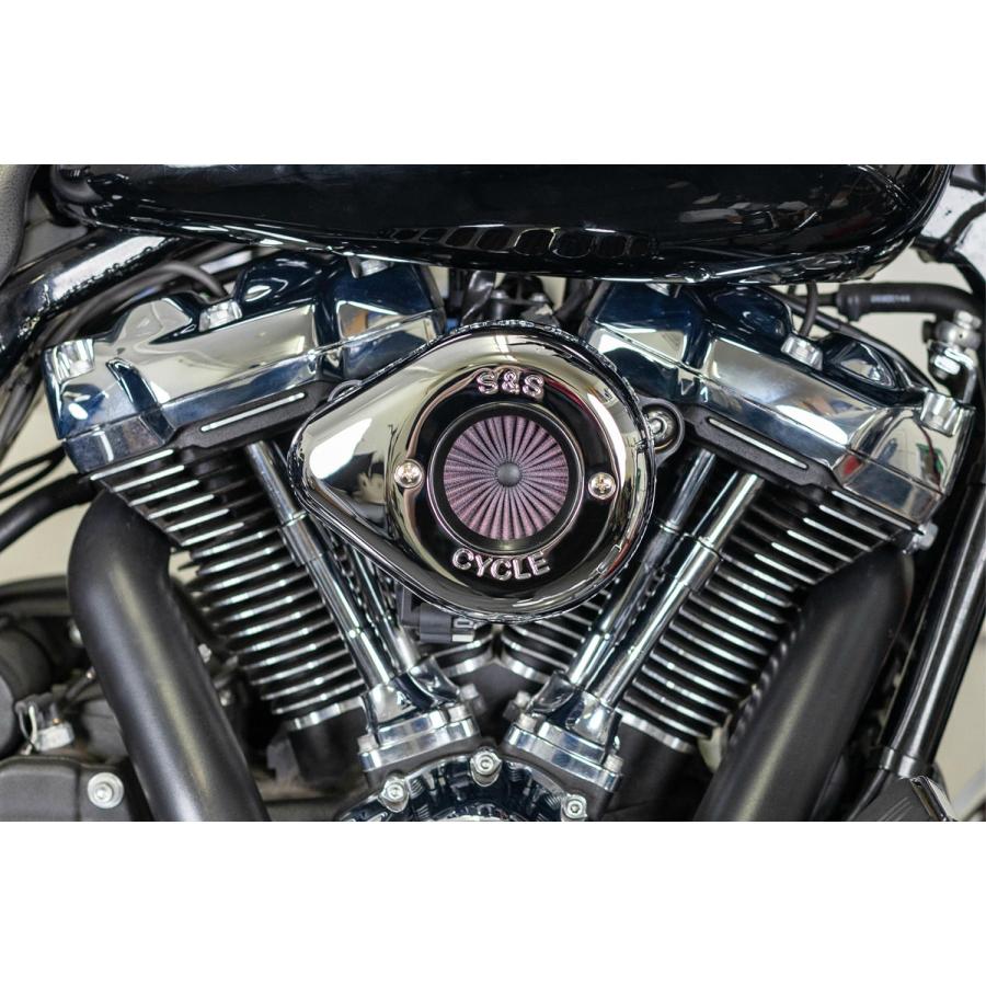 エスアンドエスサイクル AirStinger エアスティンガーステルス エアクリーナーキット クローム ミルウォーキーエイト 17-23