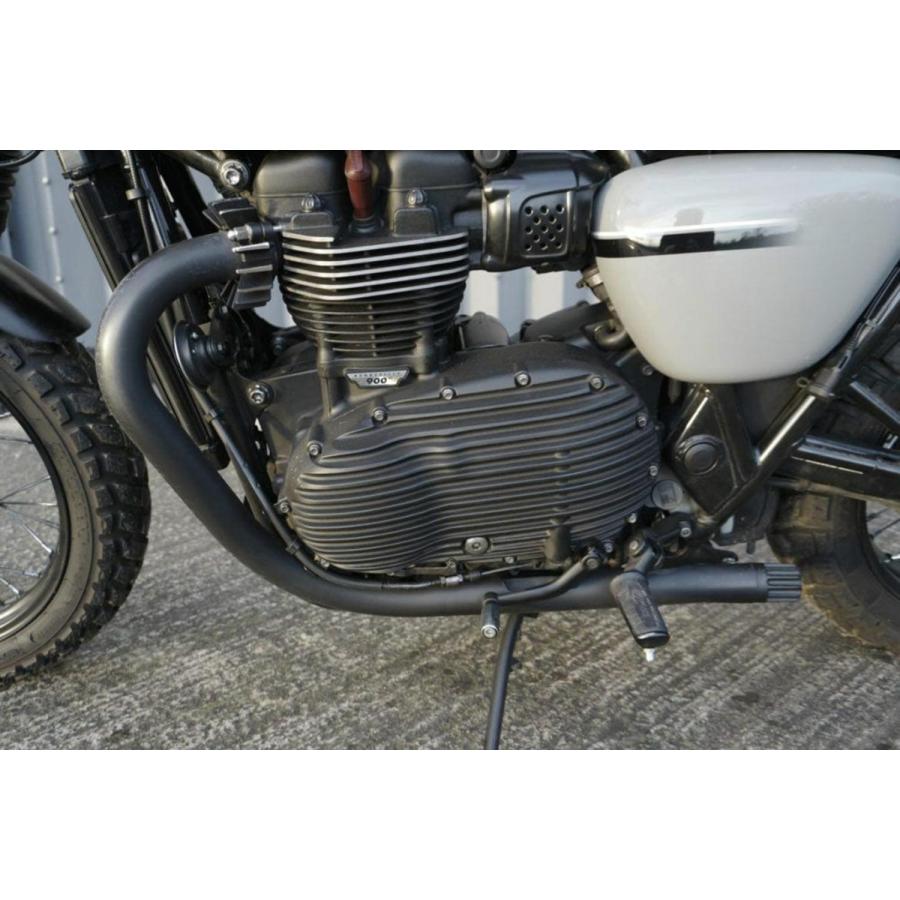 モートーン エキゾーストエンド JUPITER-2 ブラック Bonneville T100/T120 (16-24)_5