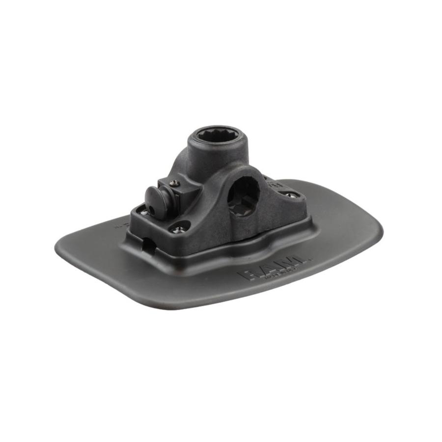 ラムマウント スプラインポスト(貼付式) 粘着面180x133mm RAP-398-BLK-114BMPU | 