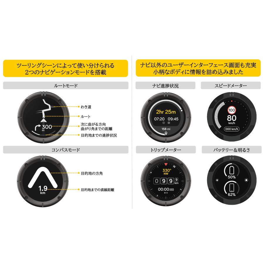 ビーライン Moto II ナビゲーション ミラーポリッシュ クラシックエディション_1