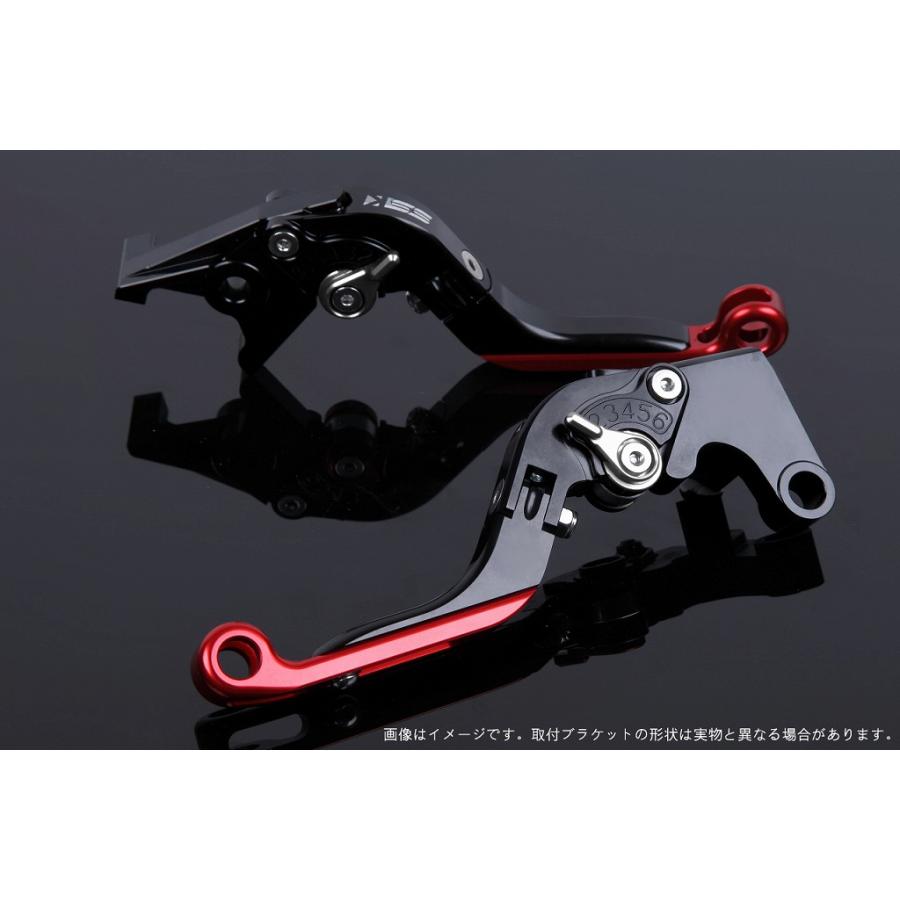 エスエスケイ スピードラ アジャストレバー 可倒延長式 ブラック/シルバー/レッド ZX-10R 16-18 ZX-10RR 16-18 | 