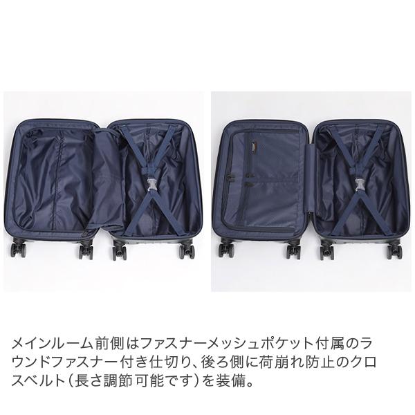 バーマス BERMAS ファスナー37L 48cm 1〜2泊 機内持ち込み キャリー