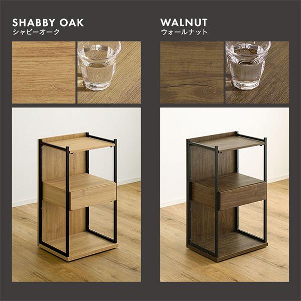 ヴィンテージ調 / さわやかな 調節可能引き出し付きランドセルワゴン