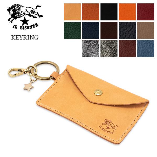 イルビゾンテ Il Bisonte キーリング付き カードケース C0928 Keyring P コインケース レザー 本革 キャッシュレス Ibt 33 Peeweebaby 通販 Yahoo ショッピング