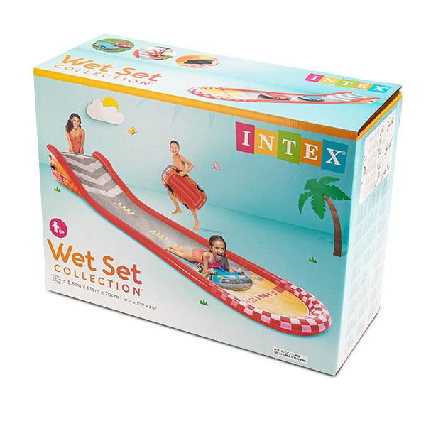 INTEX プール 滑り台 ウォータースライダー インテックス レーシング