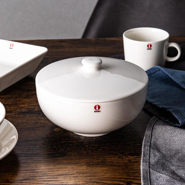 イッタラ　ティーマ　ティーミ　蓋付きボウル　2個 ティーマ ティーミ イッタラ ホワイト ボウル 330ml iittala Teema 食器