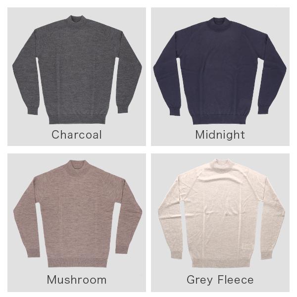 【並行輸入品】 【並行輸入品】ジョンスメドレー John Smedley モックネック ニット メンズ 長袖 ハーコート HARCOURT バレンタイン_20