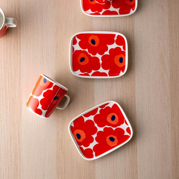 marimekko（マリメッコ） 【並行輸入品】 スクエア プレート 皿