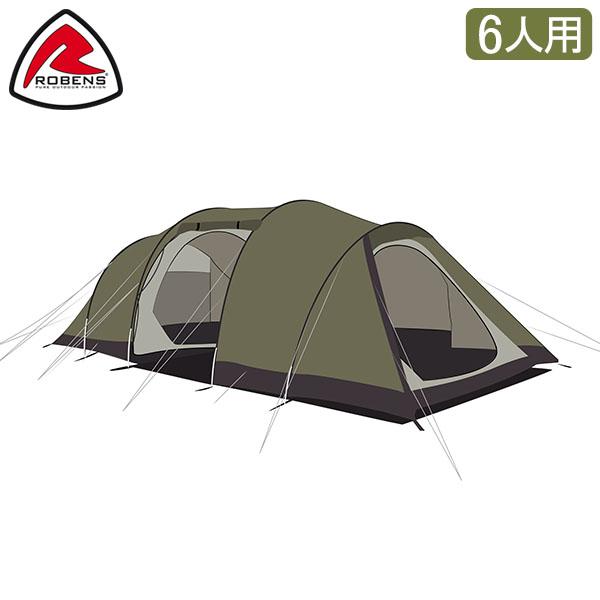 ローベンス Robens テント グリーンキャッスル 6人用 トレイル  