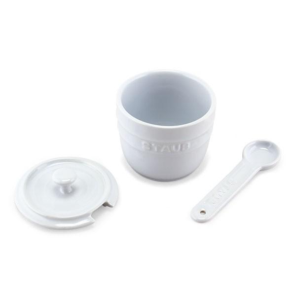  ／純銀＋クリスタル／シュガーボウル ※スプーン付き Staub（ストウブ） 【並行輸入品】 シュガーボウル スプーン付き 調味