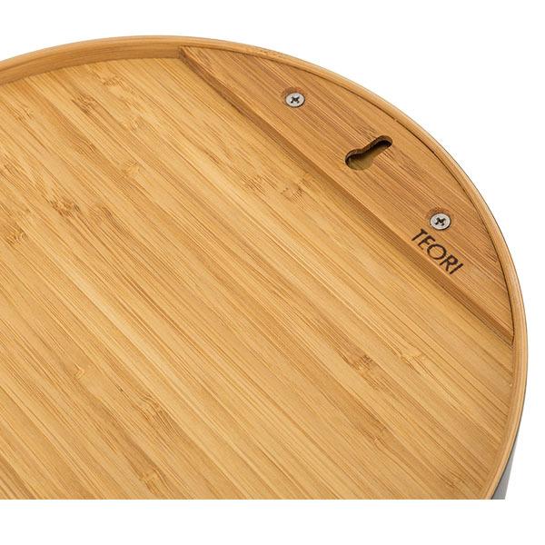 TEORI（テオリ） 壁掛けミラー ゼロ ZERO Sサイズ 墨色 乳白 鏡 かがみ