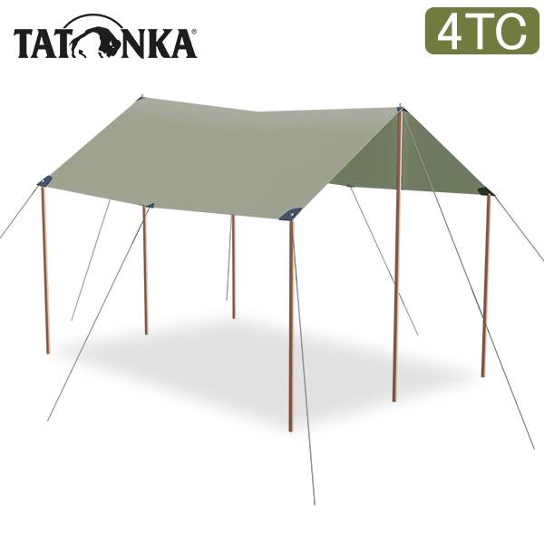 タトンカ 【公式】 Tatonka タープ Tarp 4 SEAL限定商品 TC 2468 285×400cm ポリコットン サンドベージュ 撥水 キャンプ