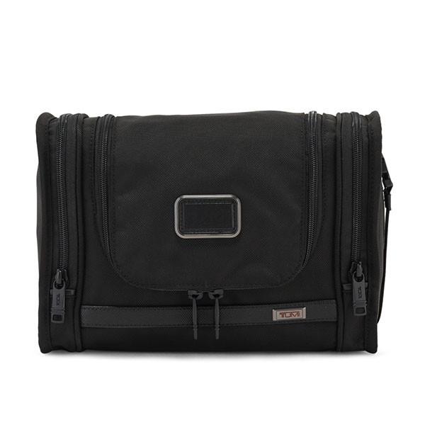 7日間限定ポイントUP 【並行輸入品】 トゥミ TUMI ポーチ ALPHA 3 ハンギング トラベル キット アルファ 3 ブラック Black 小物 収納 出張 バレンタインの画像