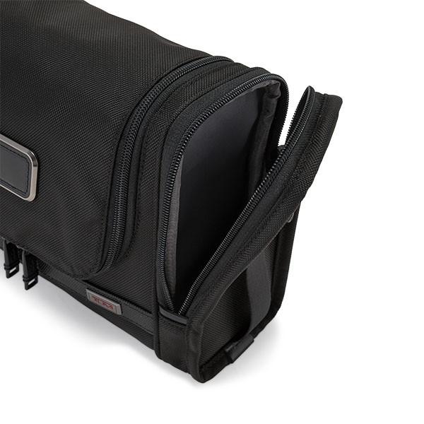 7日間限定ポイントUP 【並行輸入品】 トゥミ TUMI ポーチ ALPHA 3 ハンギング トラベル キット アルファ 3 ブラック Black 小物 収納 出張 バレンタインの画像