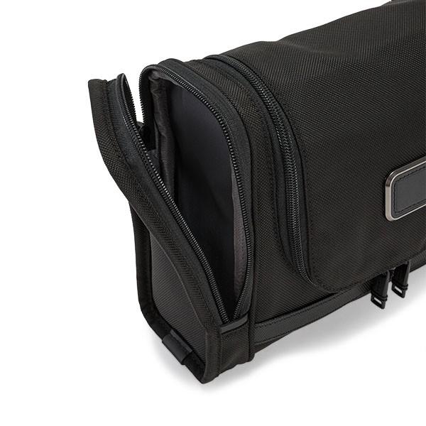 7日間限定ポイントUP 【並行輸入品】 トゥミ TUMI ポーチ ALPHA 3 ハンギング トラベル キット アルファ 3 ブラック Black 小物 収納 出張 バレンタインの画像