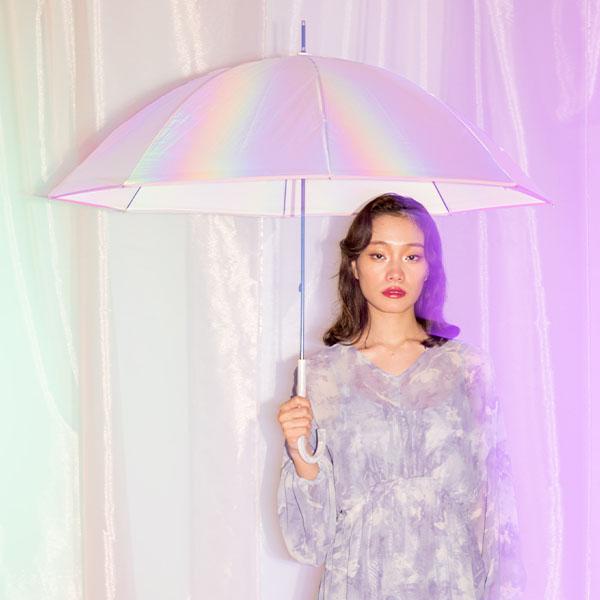 Wpc. 傘 長傘 グロウパールアンブレラ 雨傘 長雨傘 レディース 58cm