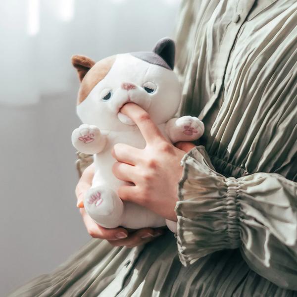 ユカイ工学 甘噛みハムハム ねむねむアニマルズ YUKAI 癒し ぬいぐるみ