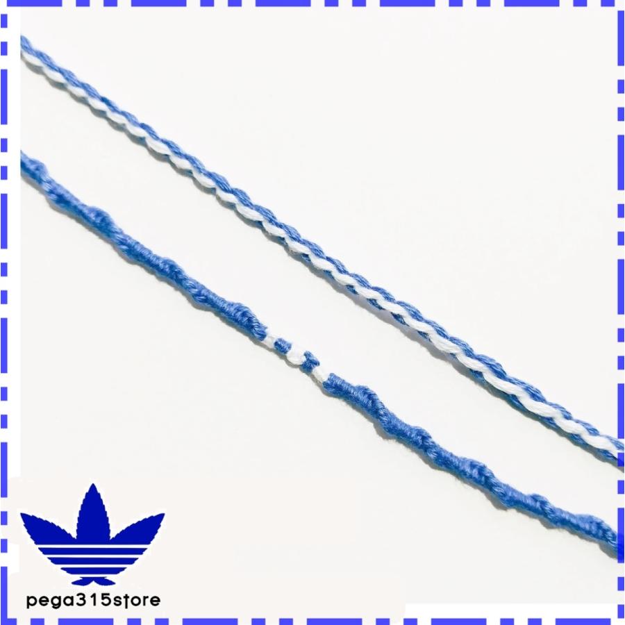 アンクレット ミサンガ ３本ライン ２本セット Anklet151 お気に入り 青 送料無料 メンズ