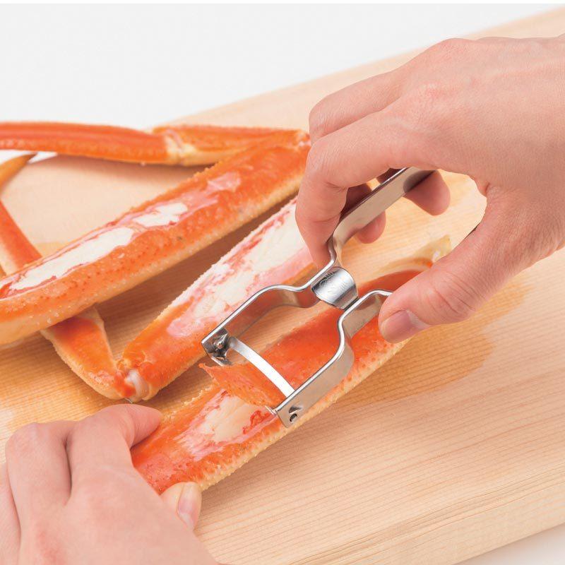 Kai House 貝印 カニむけちゃいました! カニピーラー カニむき 蟹 殻