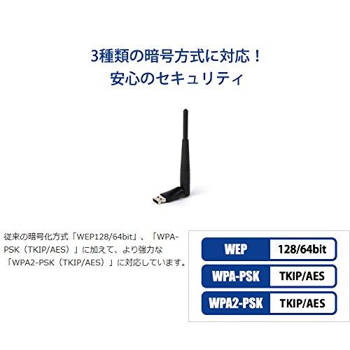 アイ・オー・データ Wi-Fi 無線LAN 子機 11n/g/b 300Mbps アンテナ型 WN-G300UA｜pegasusshop｜06