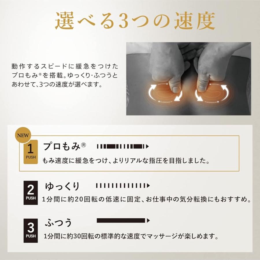 ATEX アテックス ルルド マッサージクッション 首 腰 肩 背中 プレミアム マッサージクッション ブラウン AX-HCL320br ※化粧箱に直接伝票を貼って発送します。の画像