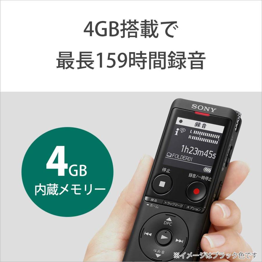 SONY（ソニー） ICレコーダー 4GB 薄型・軽量/Sマイク・システム