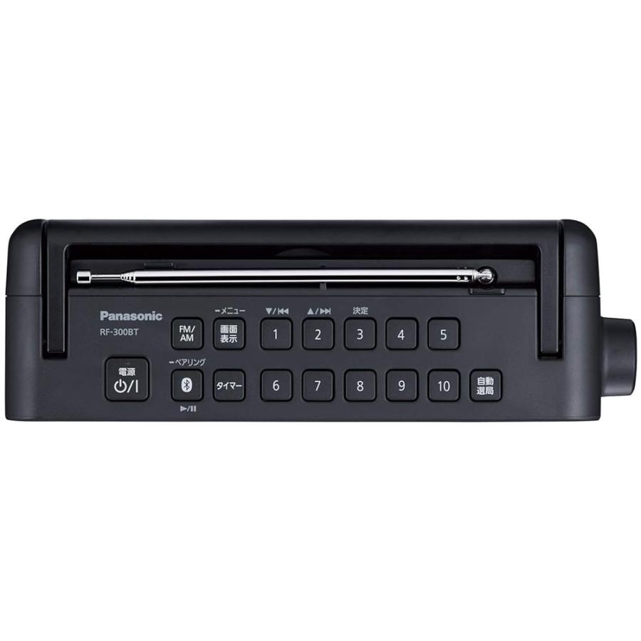 Panasonicラジオ￼ FM/AM RF-300BT-K Panasonic（パナソニック） ラジオ FM/AM ワイドFM Bluetooth対応 IPX4