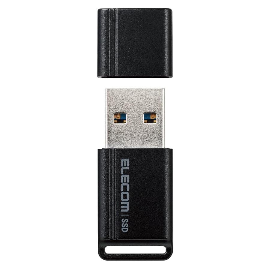 ELECOM（エレコム） SSD 外付け 500GB USB3.2 (Gen1) 小型USBメモリ型