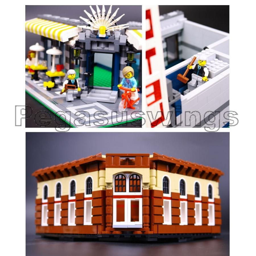 国内発送 レゴ互換 ブロック カフェ・コーナー 10182 KING社製 国内  