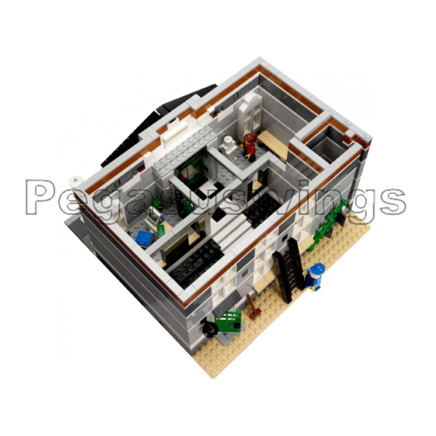 国内発送 レゴ互換 ブロック タウンホール 10224 KING社製 国内在庫  