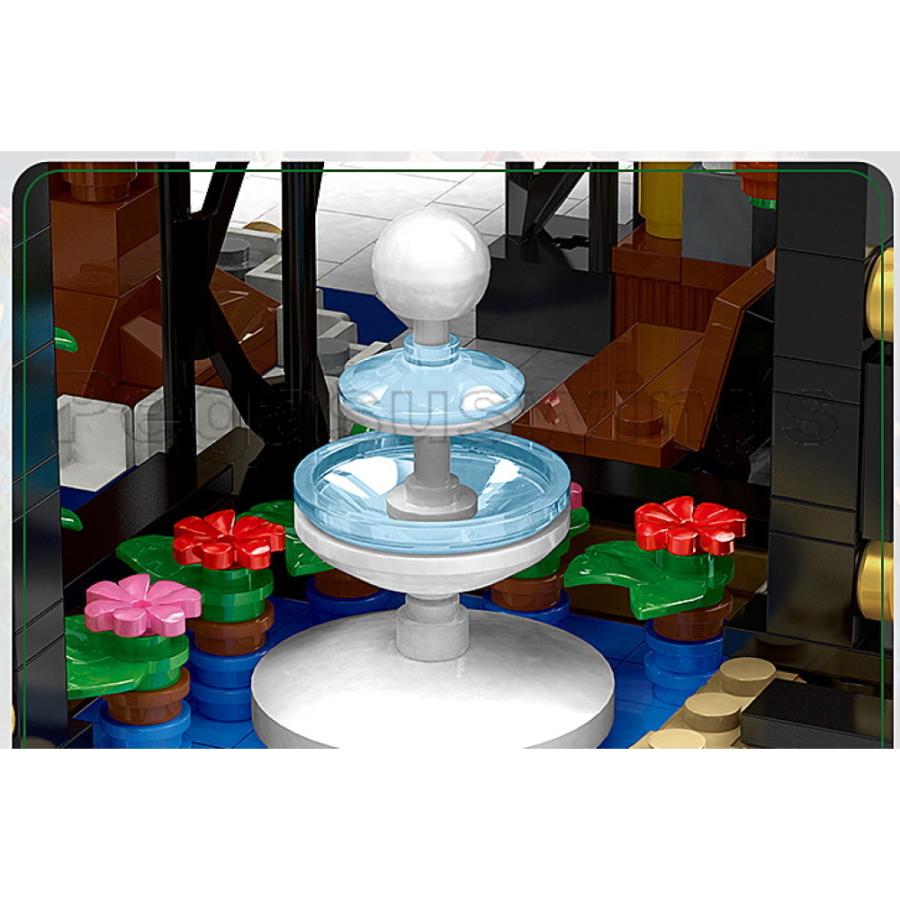 国内発送　レゴ互換　ブロック　クリエイター　植物園　ボタニカルガーデン　ライトブロック付き　2147pcs　MouldKing社製　ピース欠品保証　外箱あり　国内在庫_7