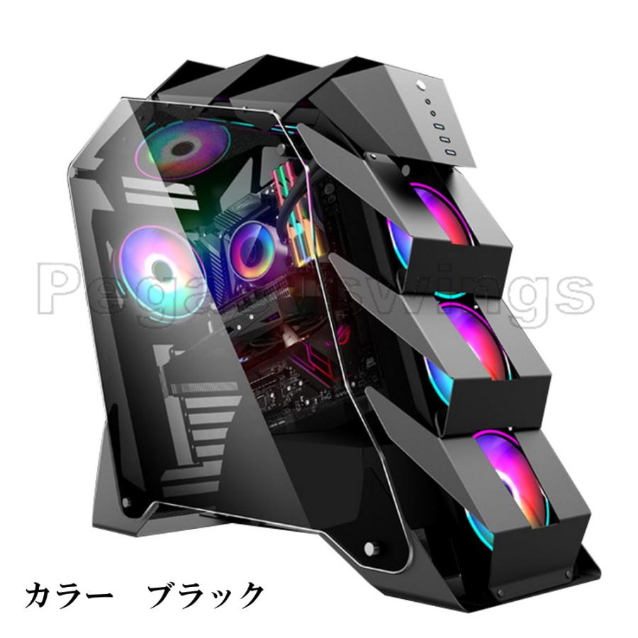 PCケース ゲーミングケース セミオープンケース LEKRS社製