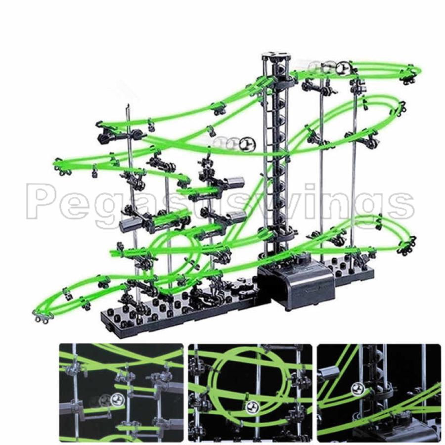 スペースレール レベル2 ジェットコースター インテリア 玩具 夜光