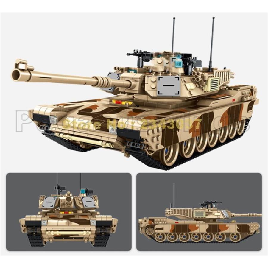 国内発送 レゴ互換 ブロック M1A2エイブラムス 戦車