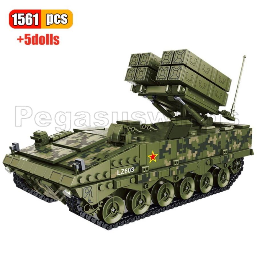 国内発送 レゴ互換 ブロック HJ-10 対戦車ミサイル 1561ピース