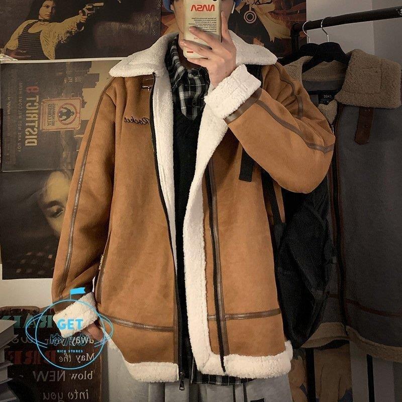 ブランド品専門の メンズ ジャケット 冬コート フリースジャケット メンズ ジャケット フリースジャケット ファッション トップス 暖か 防風 アウター 防寒 裏起毛 ブルゾン ミリタリー系 折り襟 冬コート ジャケット Www Eduart Fr